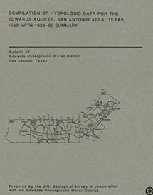 Hydrologic Data 1989