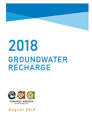 2018 Groundwater Recharge Report
