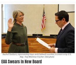 Members of the EAA Board of Directors Sworn In