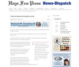 Buda sets priorities for legislative session