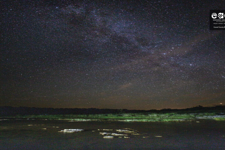 Night time picture of Comal County Ranch