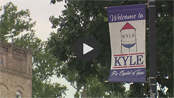 Welcome to Kyle city signs