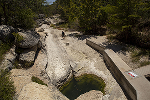 dry riverbed