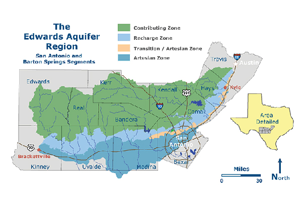 map of aquifer