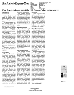 five things to know about the hill counties key water source news article