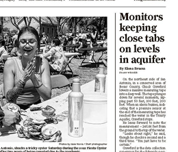 Monitors Keeping Close Tabs on Levels in Aquifer