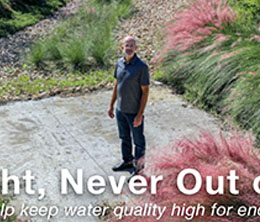 Out of Sight, Never Out of Mind – Bioretention basins help keep water quality high for endangered species