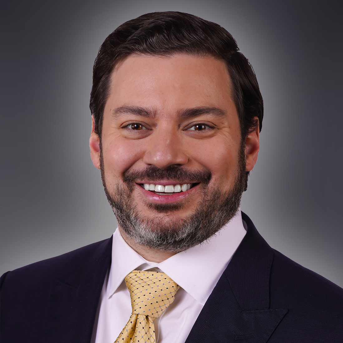 A portrait of Abe Salinas