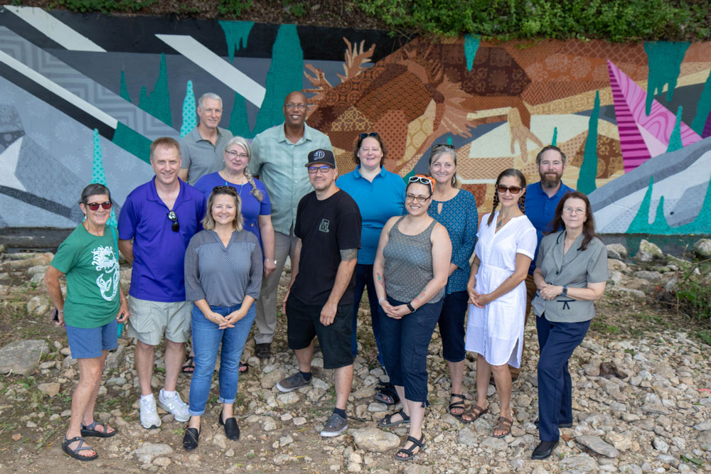 San Marcos Dedicates New “Life Of Color” Mural On Sessom Drive