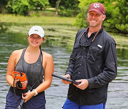 Tag! You’re It! Invasive Catfish Tagging Study to Help Assist EAHCP Removal Programs