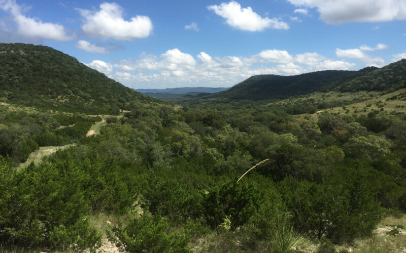 mountainous easement
