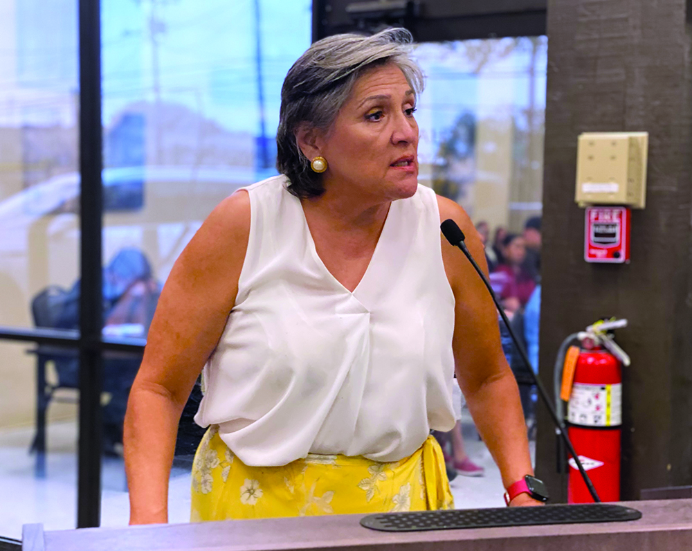 Activist leader speaks to council about water concerns