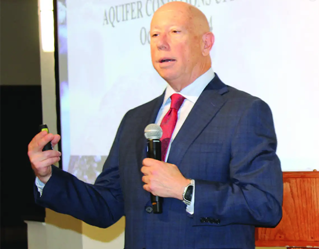Pictured is Paul Bertetti, EAA Aquifer Science Research and Modeling senior director