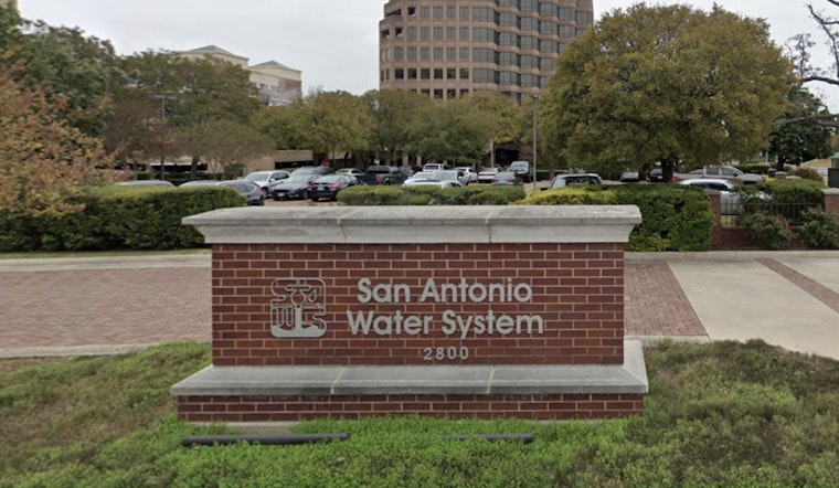 front of water administration building