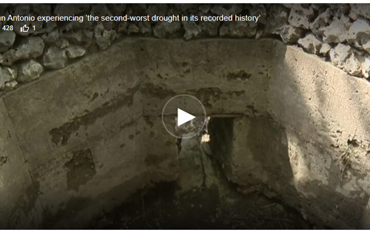 San Antonio experiencing the second-worst drought in its recorded history