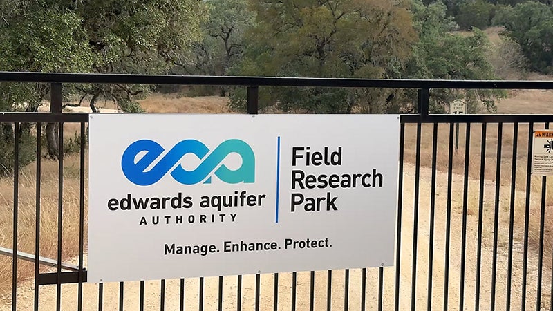 The Edwards Aquifer Authority Field Research Park