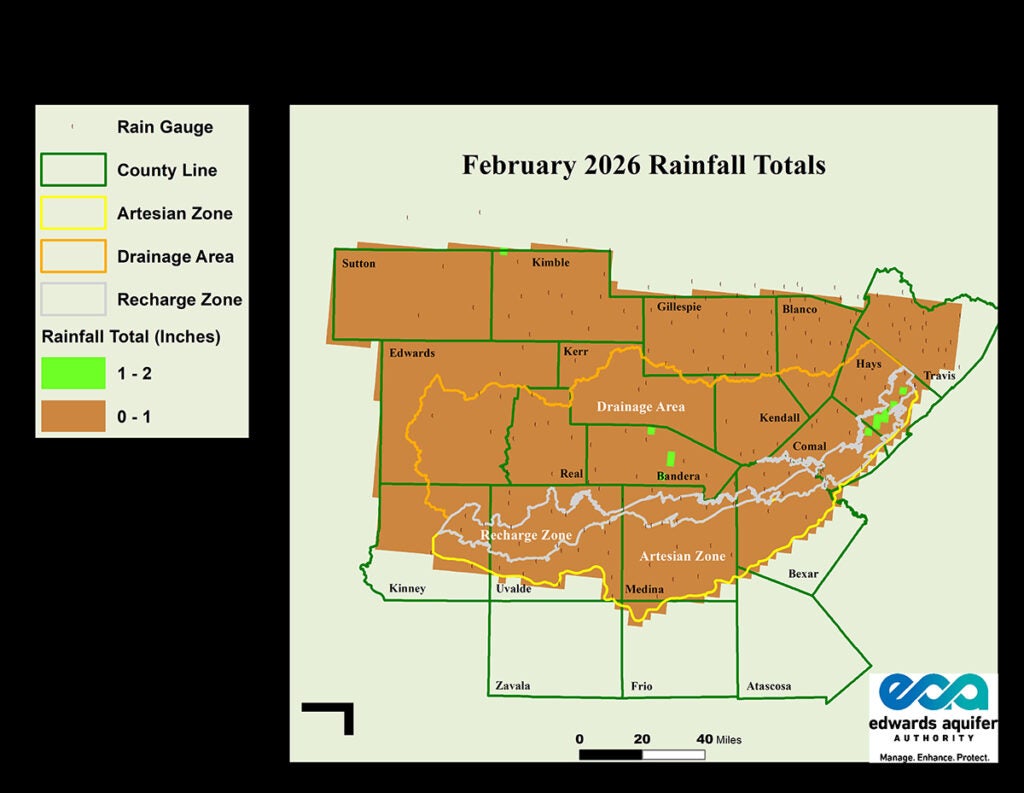 2026 february calibrated rain map