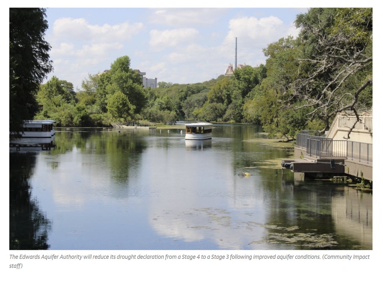 Edwards Aquifer Authority drops drought to Stage 3