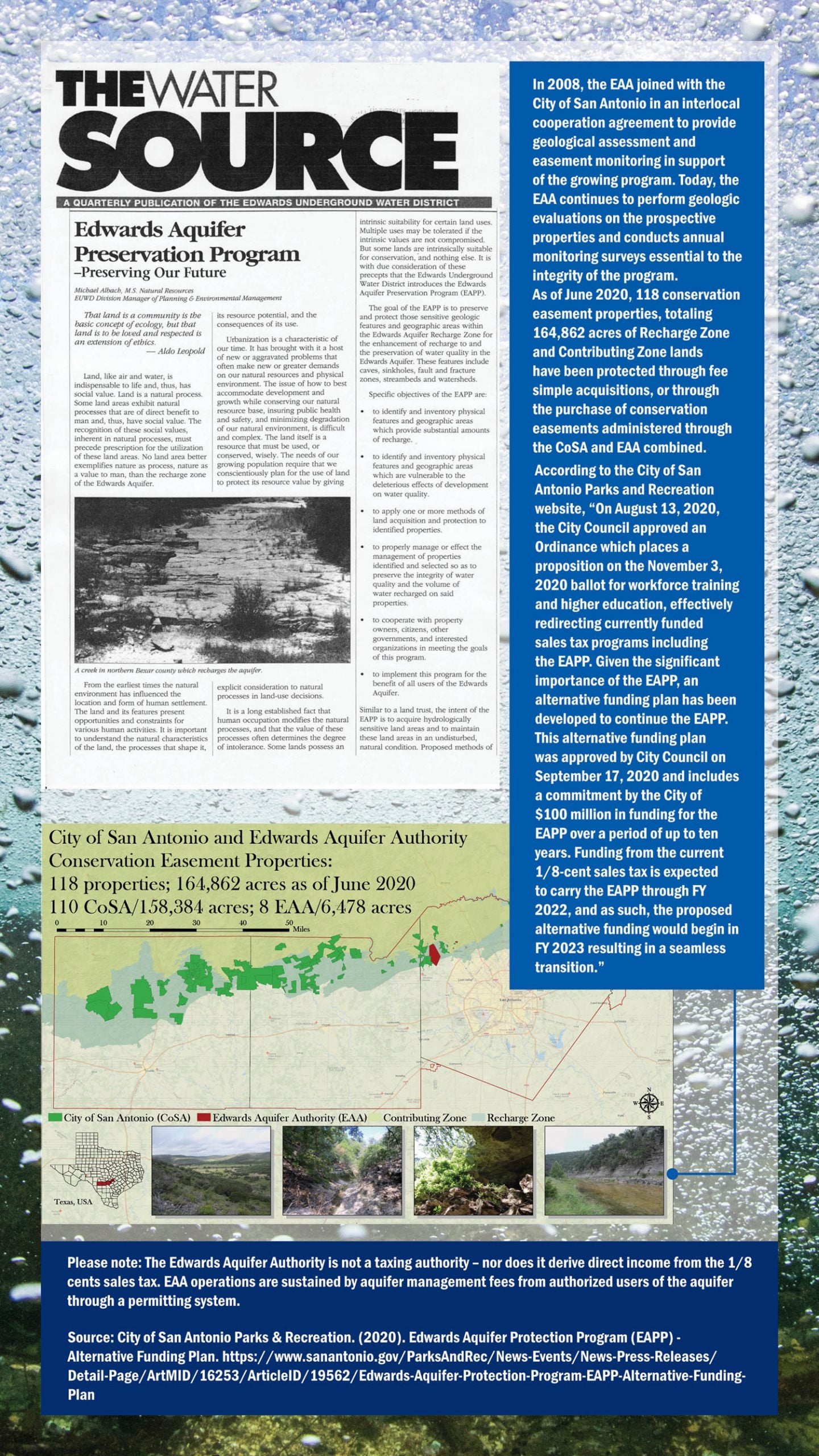 The Water Source Easements