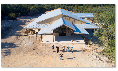 Construction of the Educational Outreach Center, 2020