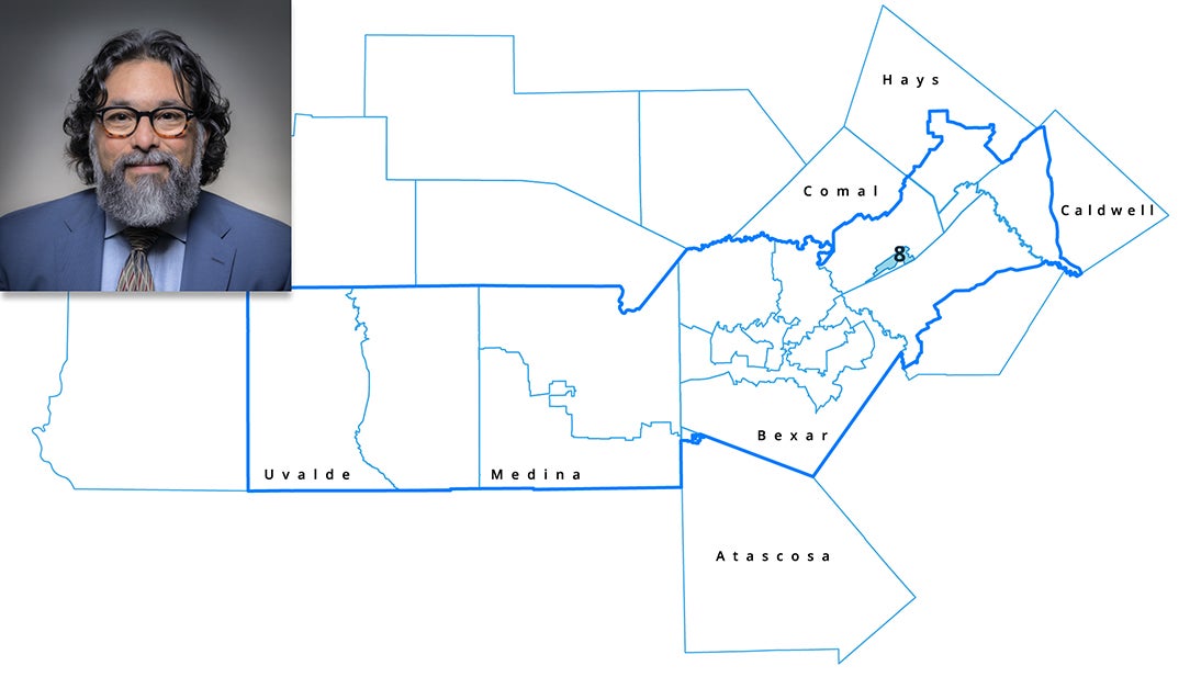 map image showing district location
