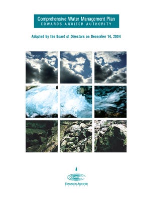 Comprehensive Water Management Plan, 2004