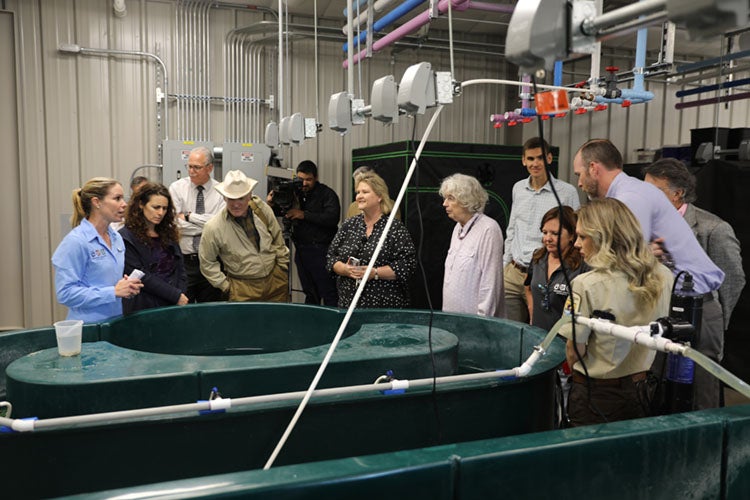 EAHCP Refugia Facility grand opening, April 2019