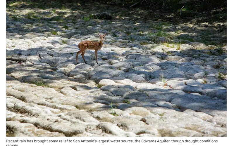 Edwards Aquifer Authority eases restrictions as water levels improve