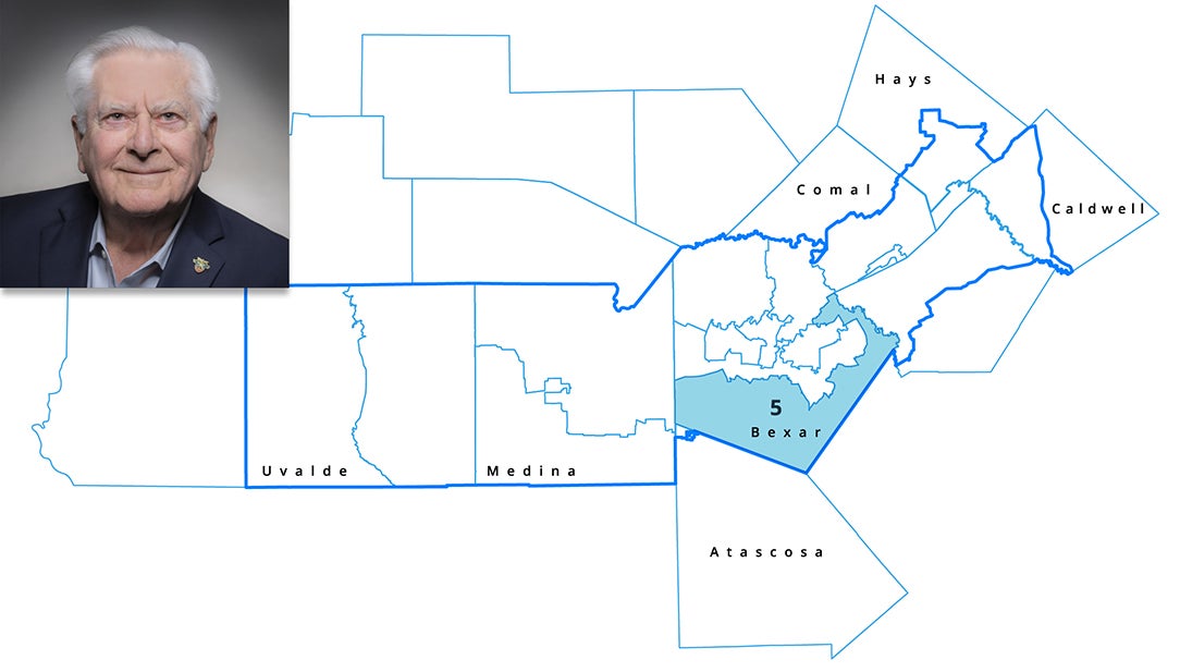 map image showing district location