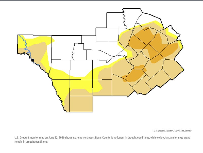 US Drought Monitor_NWS-San Antonio