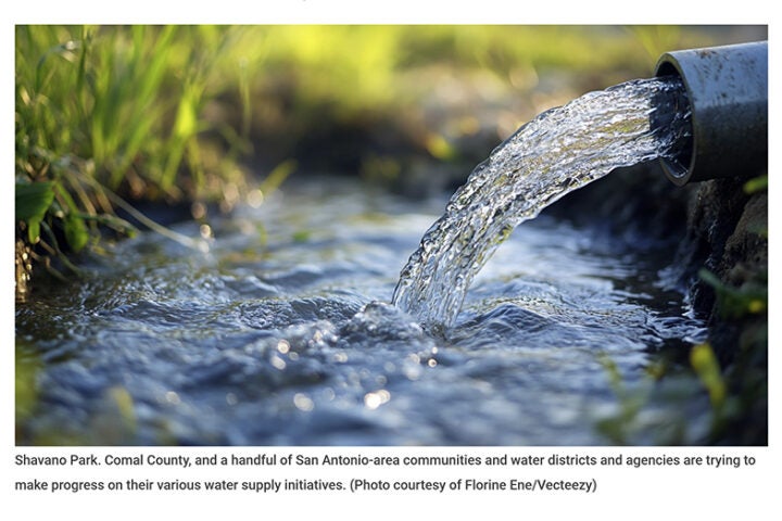 Shavano Park, neighboring counties, agencies aim to make strides on water supply issues