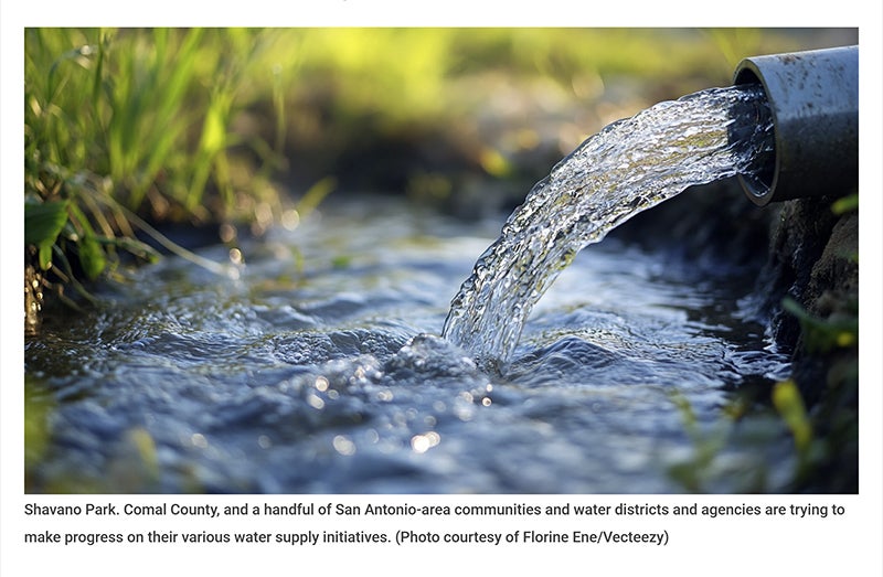 Shavano Park, neighboring counties, agencies aim to make strides on water supply issues