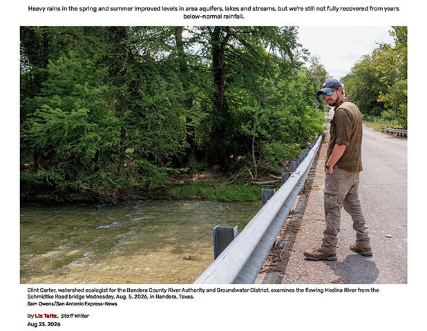 San Antonio area's drought might have eased, but it's not over